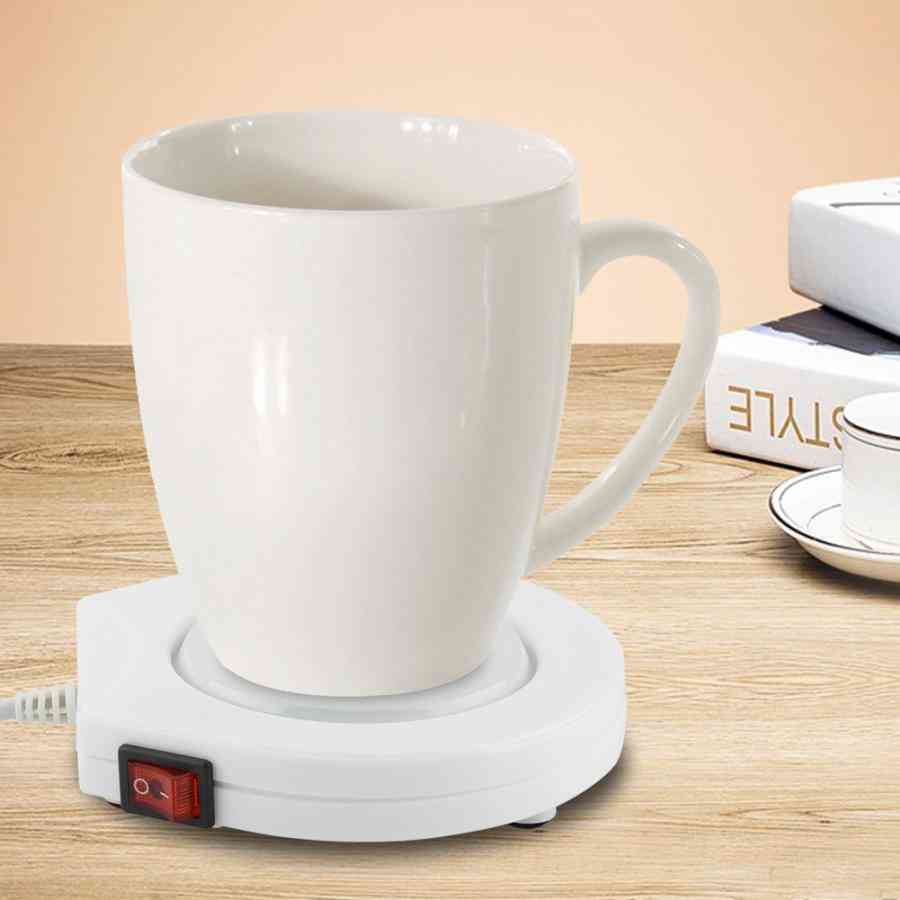 Almohadilla calefactora electrónica para tazas de café, leche y té