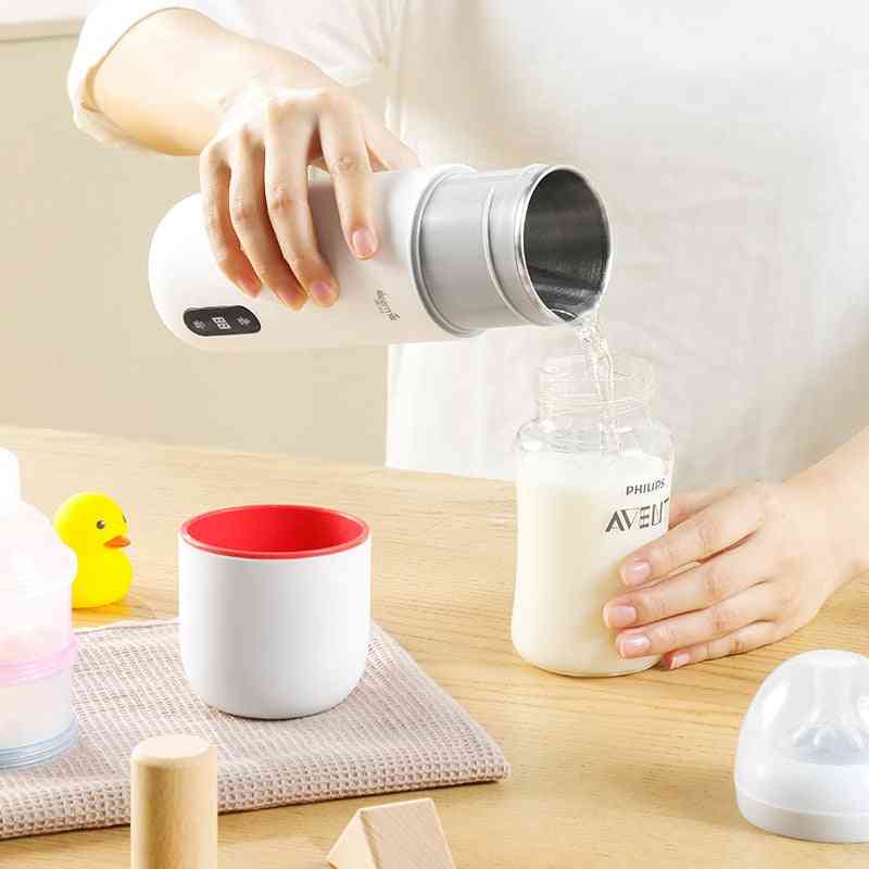 Portable Electric Water Cup Touch Control Drinkware Thermos, Smart Water Kettle