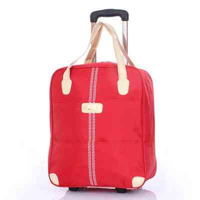 Trolley Luggage Rolling Suitcase, Travel Hand Tie Rod Suit Rolling Case