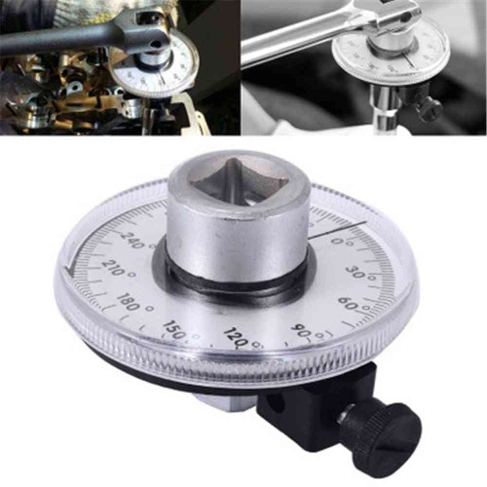 Adjustable Drive Angle Torque Gauge Auto Test Diagnotic Meter Garage Tools