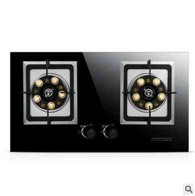 Double Gas Stove, Eye Energy Conservation Fire Embedded Dual Use