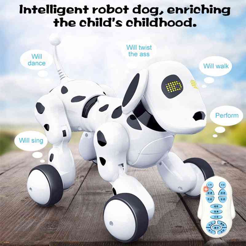 Afstandsbediening robothond elektronisch intelligent speelgoed, slim draadloos rc-huisdier