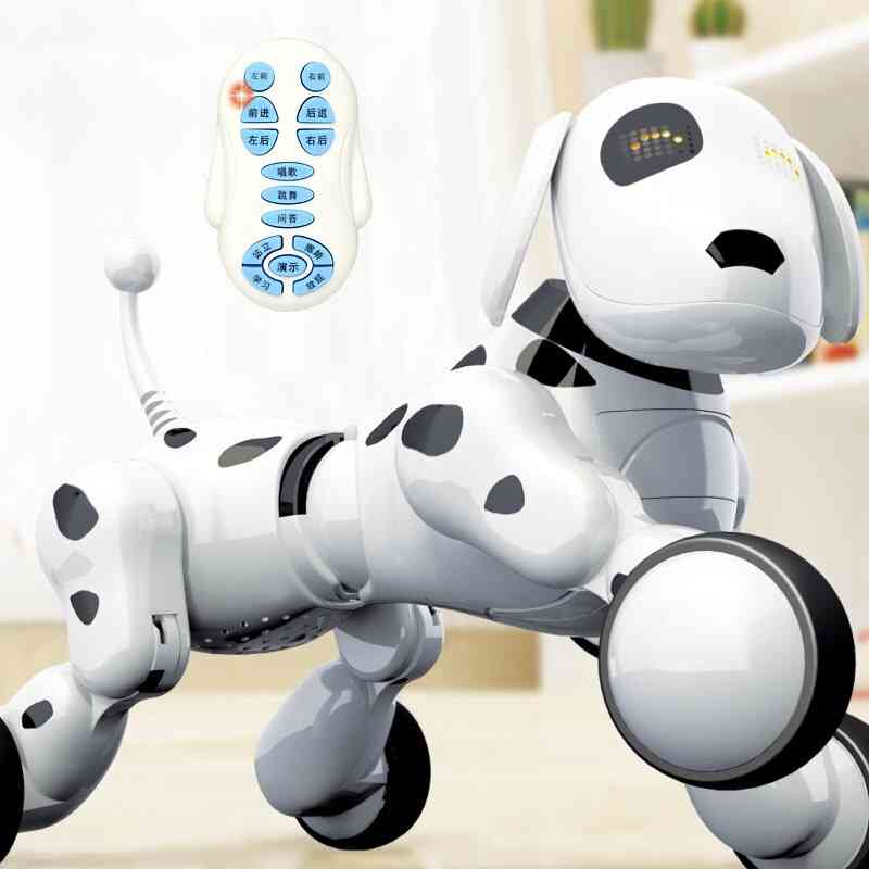 Robot do zdalnego sterowania pies Elektroniczna inteligentna zabawka, inteligentny bezprzewodowy rc pet