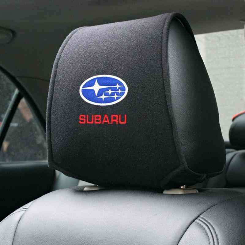 Car Styling Case For Subaru Impreza Forester Tribeca Xv Brz Hot Auto Headrest Cover