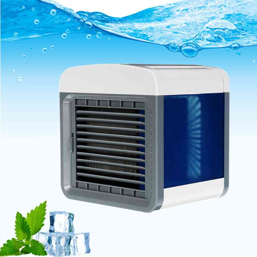Mini prenosný vzduchový chladiaci ventilátor, chladič pre kanceláriu, domácnosť