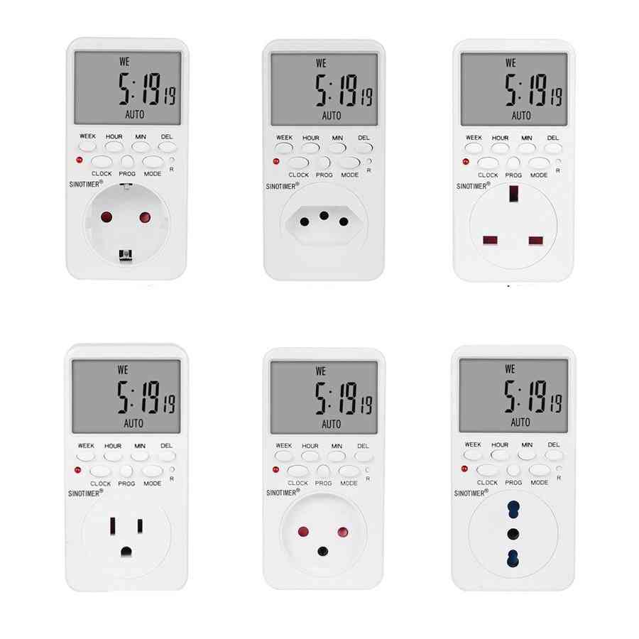 Electronic Digital Timer Switch Plug Timers Outlet