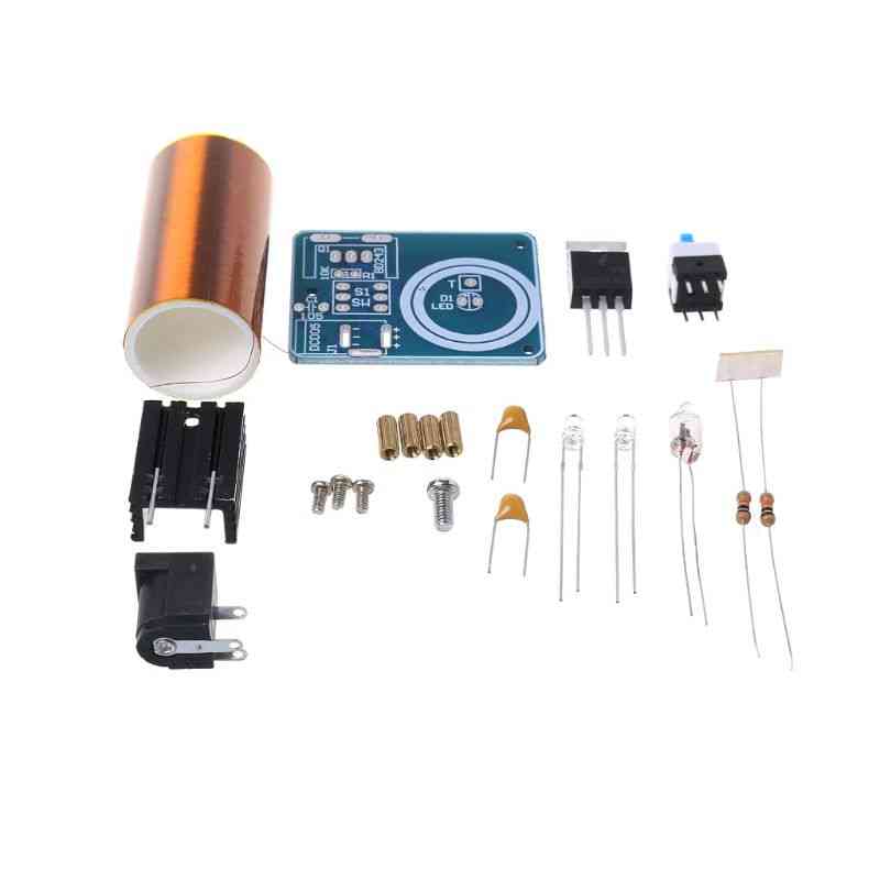 Mini kit de bobine tesla électronique pièces de bricolage carte de transmission sans fil