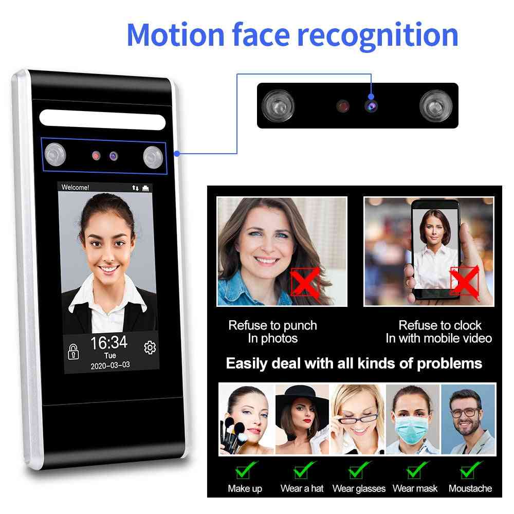 Wifi Dynamic Time Attendance Machine, Biometric Ir Face Recognition Keypad