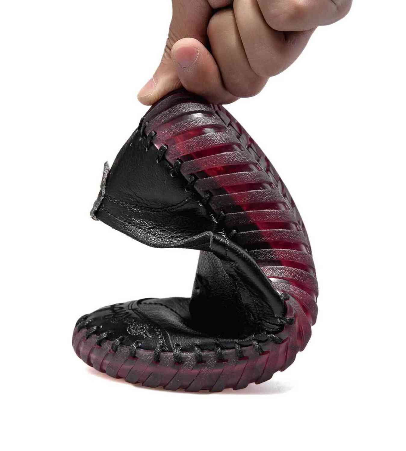 Kvinders ægte læder loafers afslappede komfortable sko