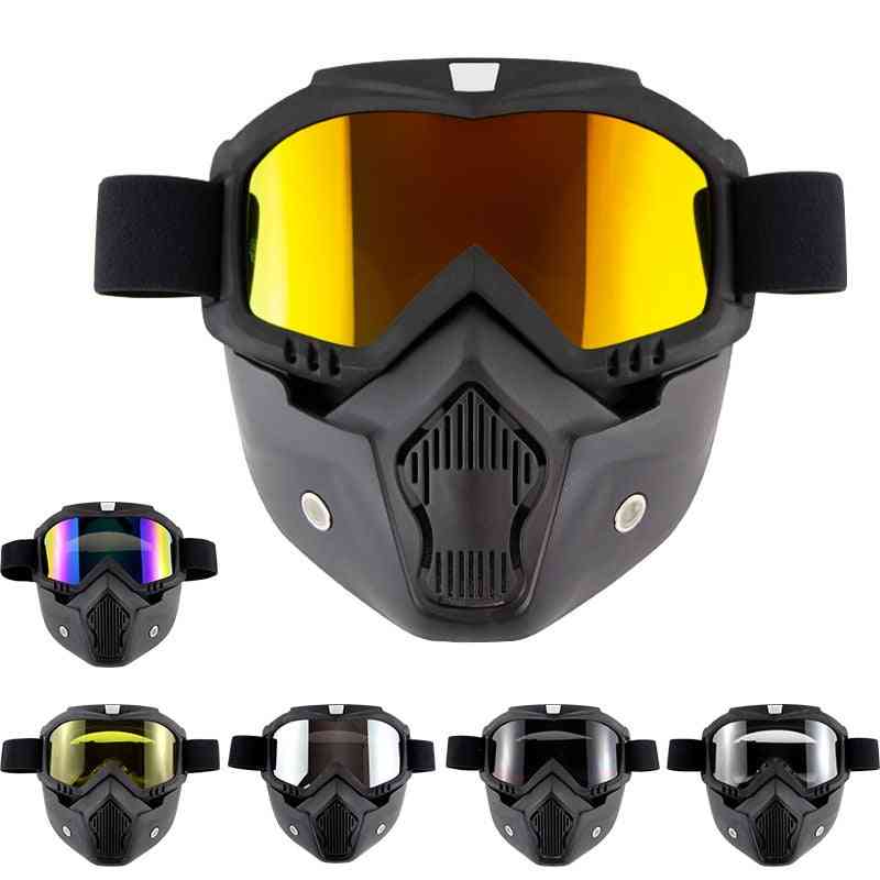 Outdoor Ski Goggles, Anti-fog Snowboard Mask