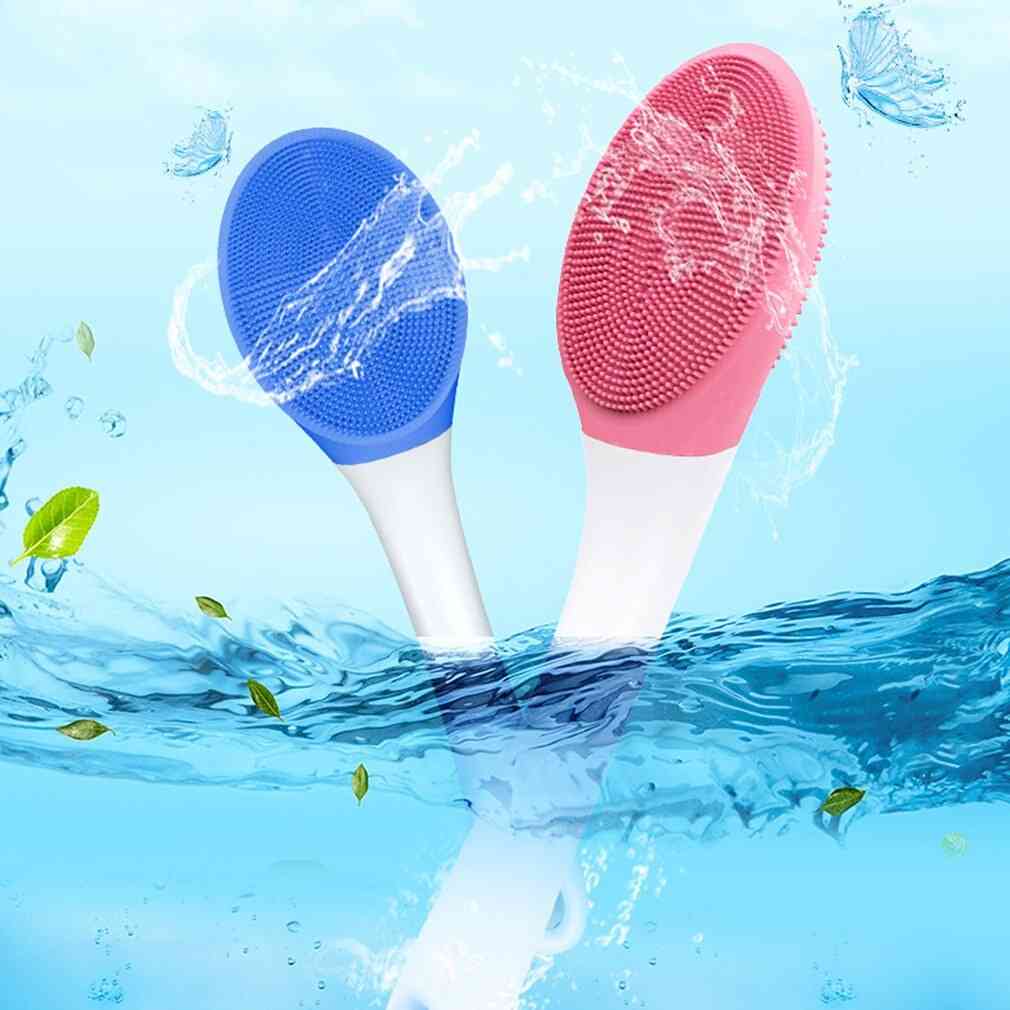 Electronic, Waterproof, Body Massager Brush - Back Scrubber, Facial Cleansing