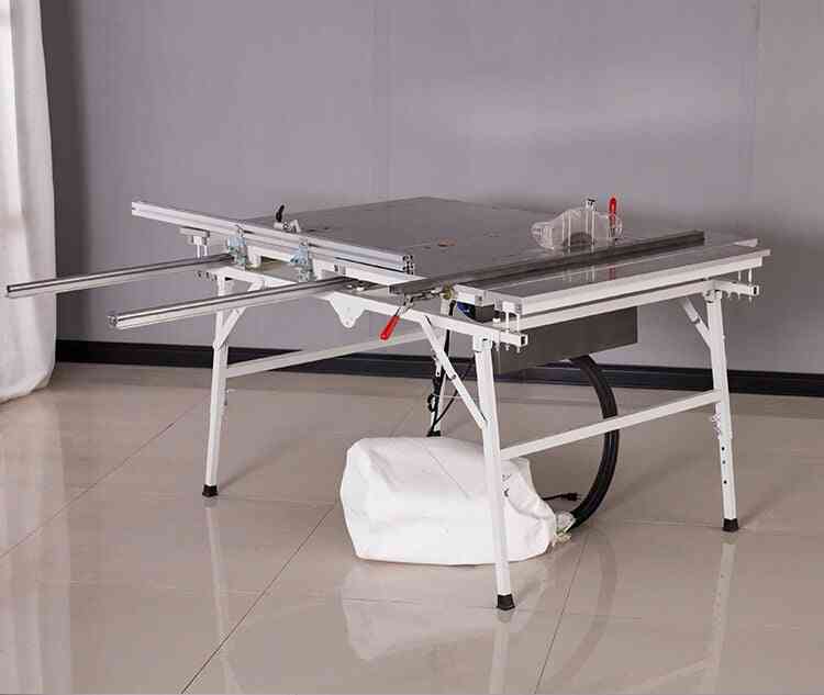 Schiebetischsäge einfache Säge Paneelsäge Aluminium Tischkreissäge Doppelsägen um 45 Grad kippbar