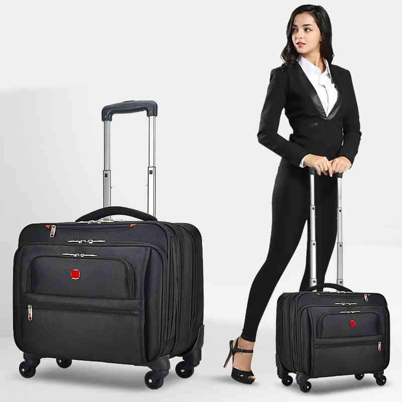Business Oxford Rolling Luggage Casters