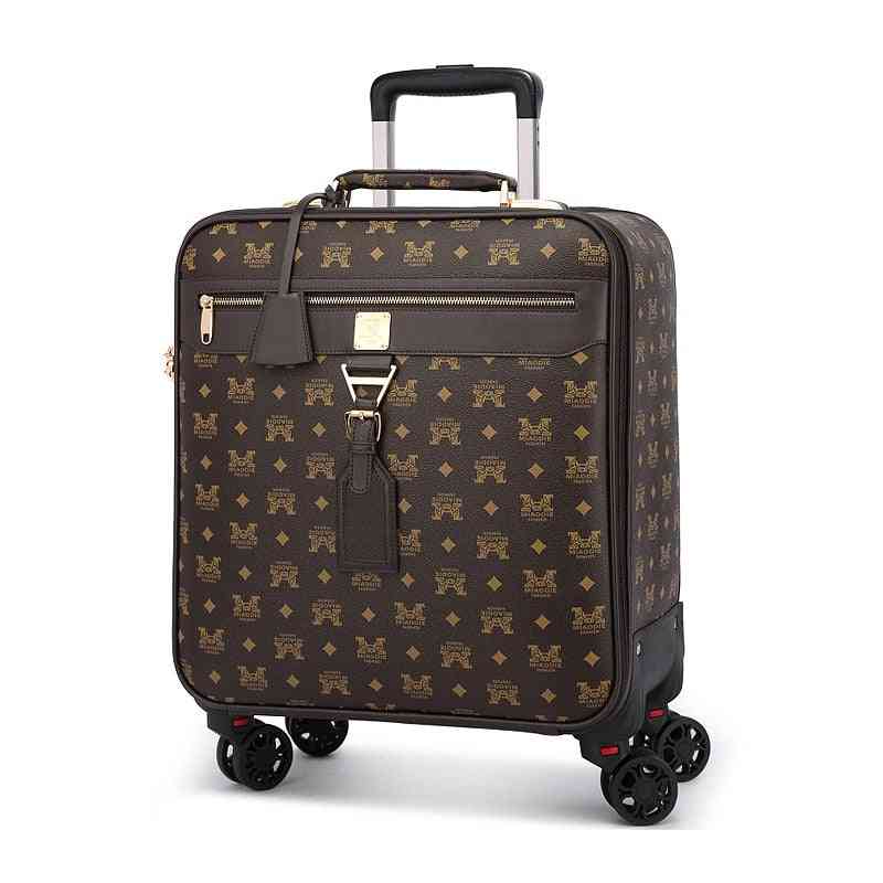 Rolling Luggage Spinner Students Password Suitcase/carry On Trolley, Travel Bag