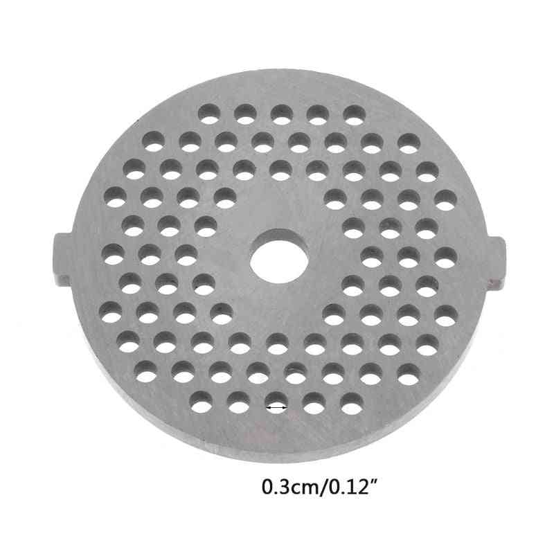 Meat Grinder Plate Net Knife Parts Stainless Steel Hole