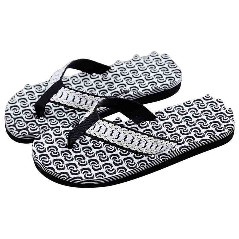 New Summer Comfortable Flip Flops Shoes, Male Indoor Outdoor Slipper