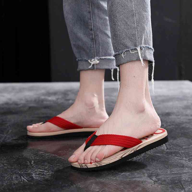 נעלי בית מגניבות בקיץ חדשות - כפכפי אצבע של גברים