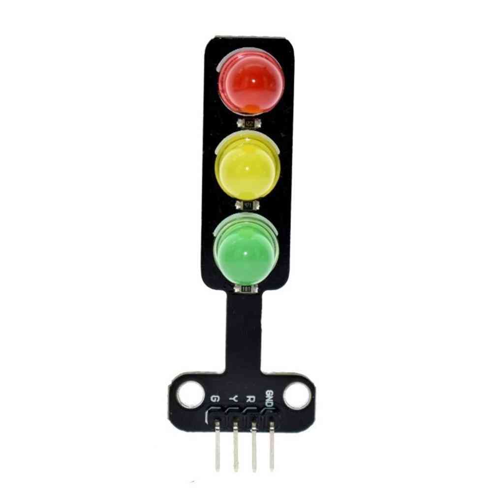 Ledet trafiklysmodul, digitalt signal, outputlysstyrke med 3-lys separat kontrol
