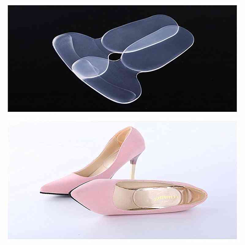 Women, Men Silicone Soft Heel Liner Grips, Anti-wear Foot Pads, Feet Care Accessories