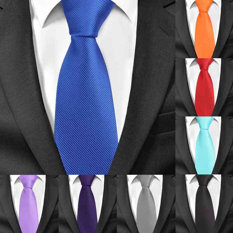 Men's Casual Skinny Neck Tie