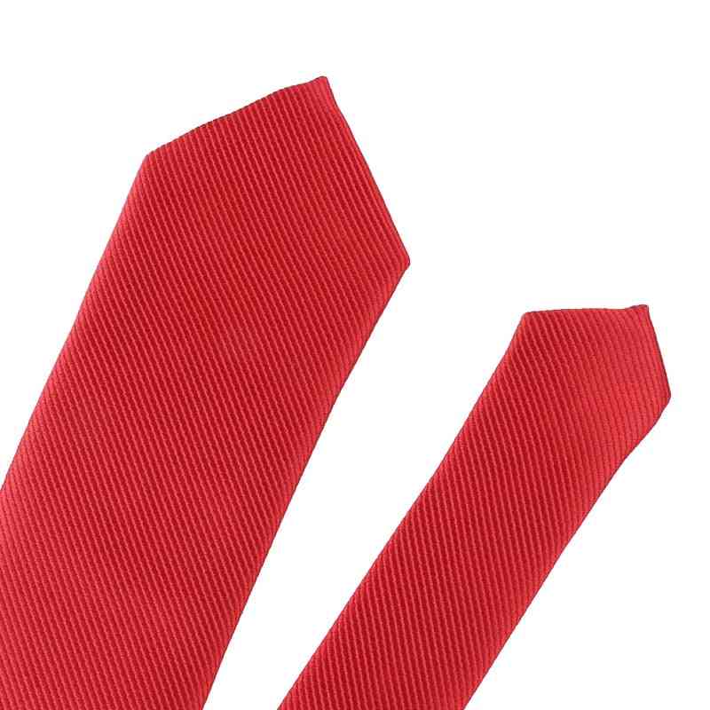 Pánska ležérna úzka kravata na krk