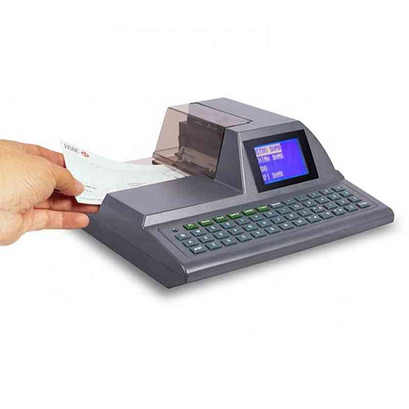 Intelligent Full-keyboard Check Printing Printer / Check Writing Machine