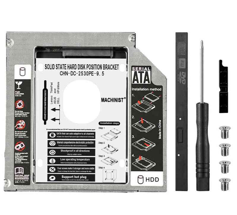 Position Halterung für Aluminium-SSD-Festplattenlaufwerk