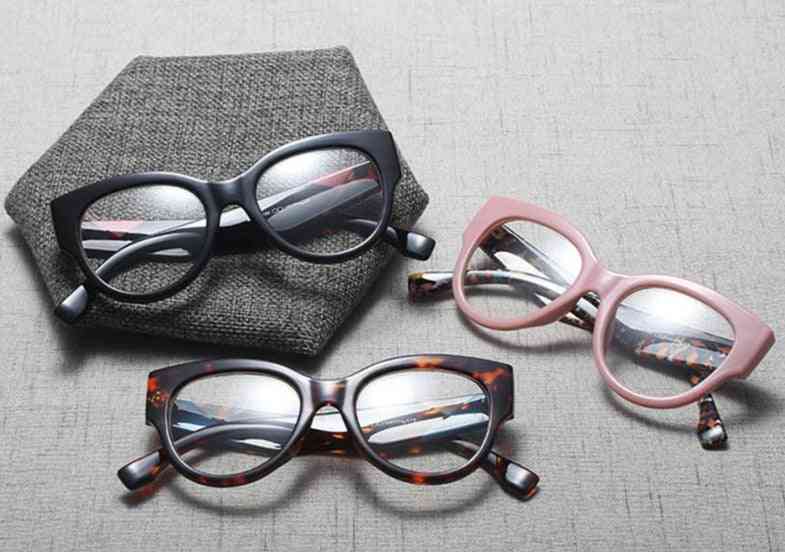 Optičke naočale od acetata, naočale velikog okvira s velikim okvirom, ženski recept