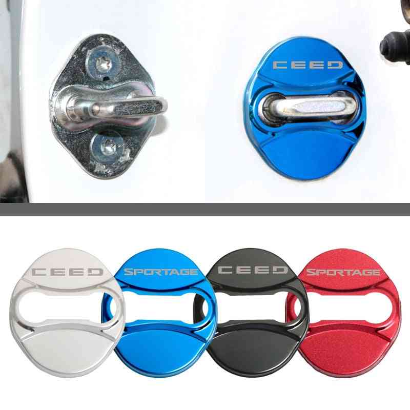 Car-styling Door Lock Cover - Auto Emblems Case