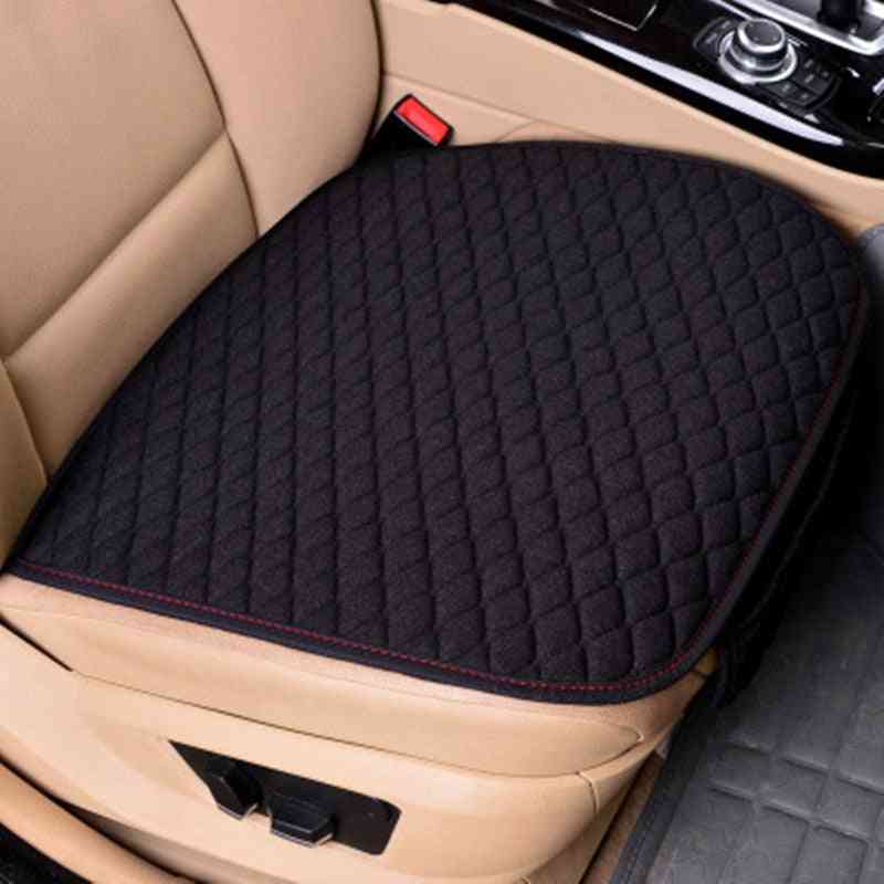 Comfortable Car Front Seat Cover-flax Cushion
