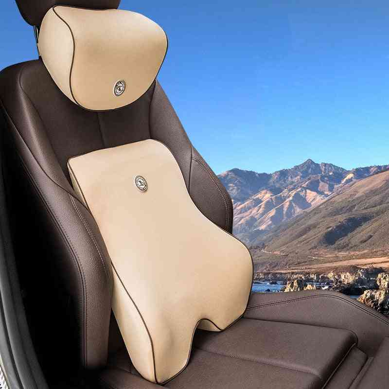 Comfortable Car Neck Pillow And Back Support Seat Cushion