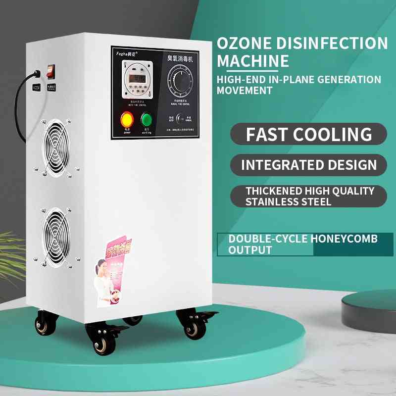 Ozone Generator Large Area, Disinfection Machine Food Factory Farm, Cold Storage Bacteria Sterilization Air Purifier
