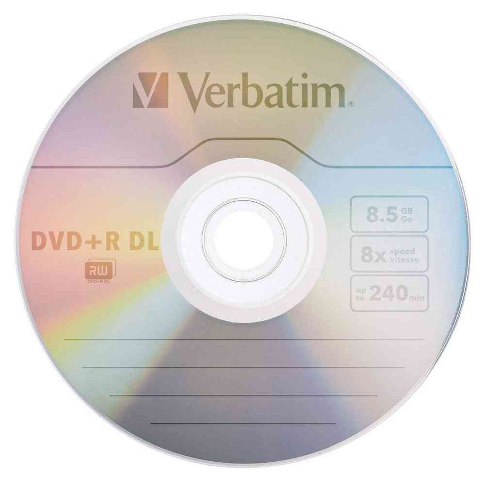 8,5 GB 8-násobné rozmazané prázdne disky CD s dvojitou vrstvou