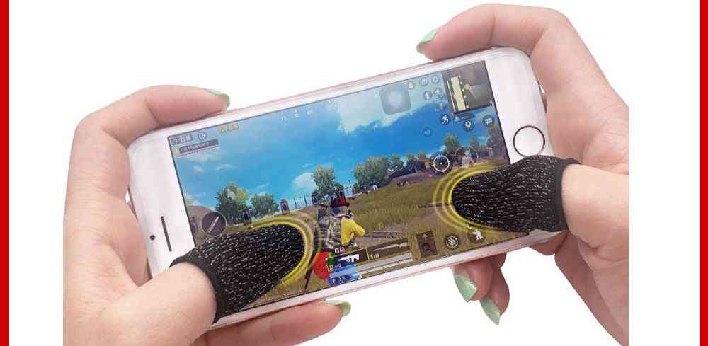Breathable Mobile Game Controller, Finger Sleeve/touch Trigger
