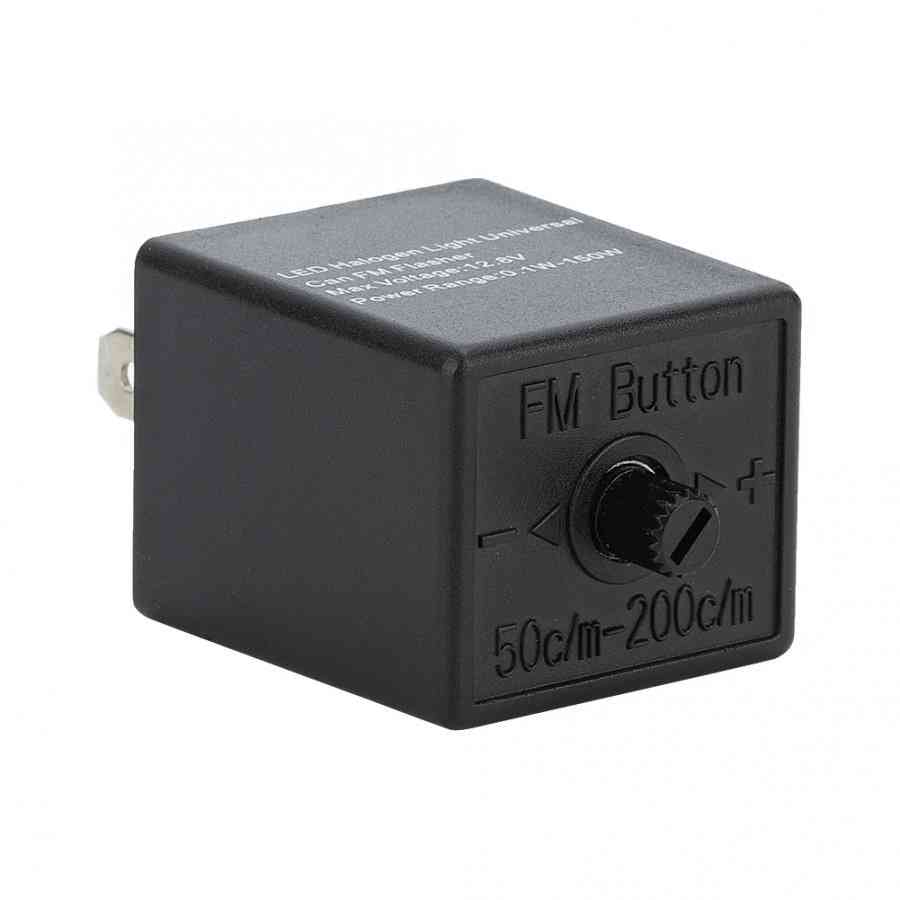 12v 24v 3-pin Adjustable Led Flasher, Relay Turn Signal Light Blinker
