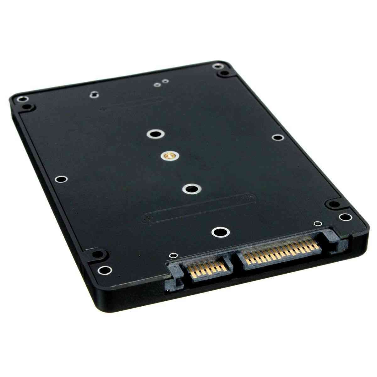 Sata Adapter Card, 8mm Thickness Enclosure, Io M.2 Ssd Adapter To Desktop/ Notebook Computer