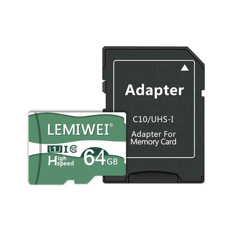 High Speed Memory Tf Flash Card And Adapter