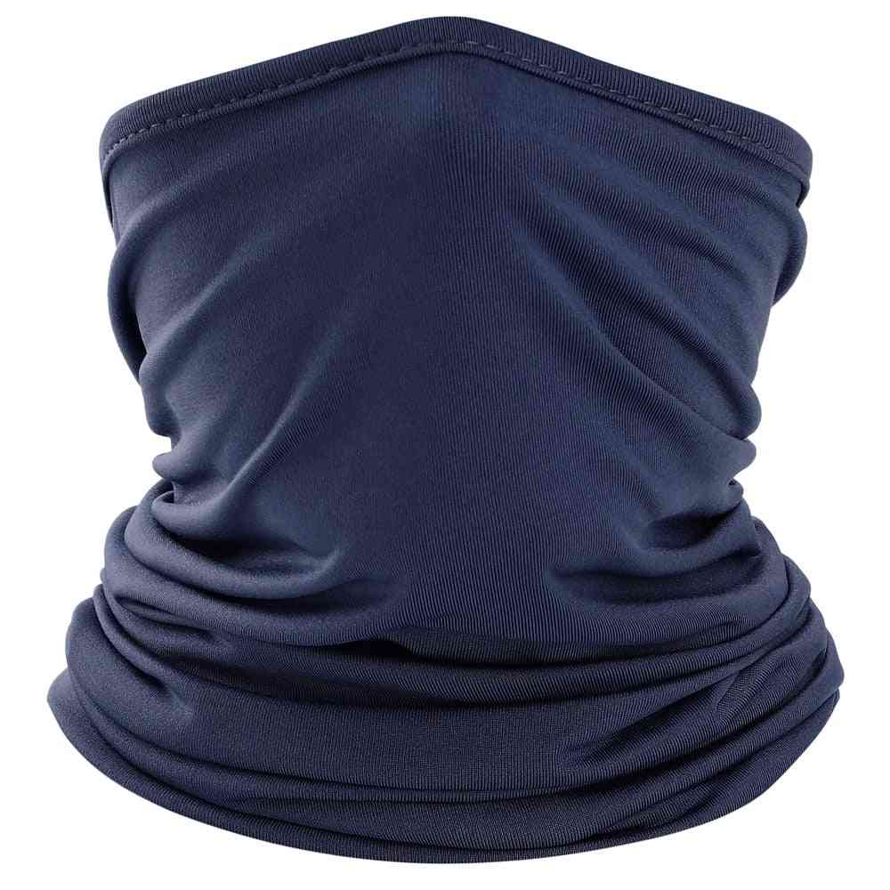 Magisches Stirnband, elastische, atmungsaktive Halsmanschette, wärmerer Schal mit halber Gesichtsbedeckung