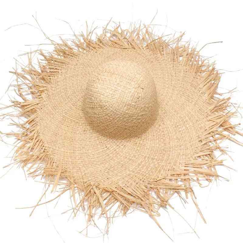 Handmade Straw Raffia Sun Hats