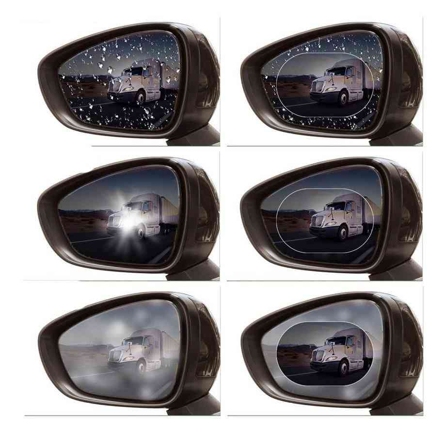 Film de miroir autocollant anti-buée pare-brise fenêtre latérale film de protection de voiture rétroviseur