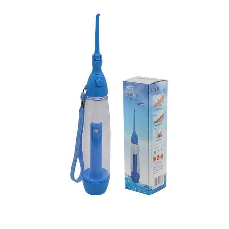 Portable And Manual Dental Water Flosser-teeth Cleaning Device