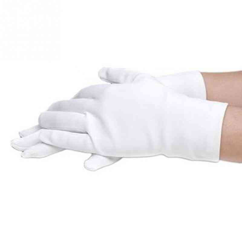 Short Satin Dance Performance - Elastic Gloves For