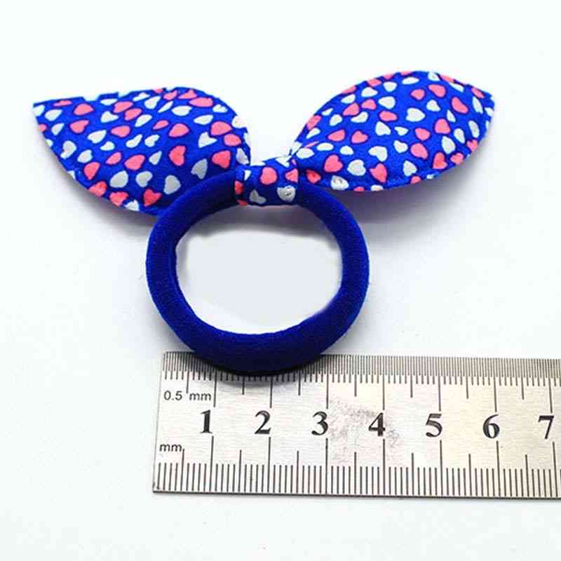 20pcs Cute Headband Ring Scrunchie, Ponytail Holder - Hair Accessories For
