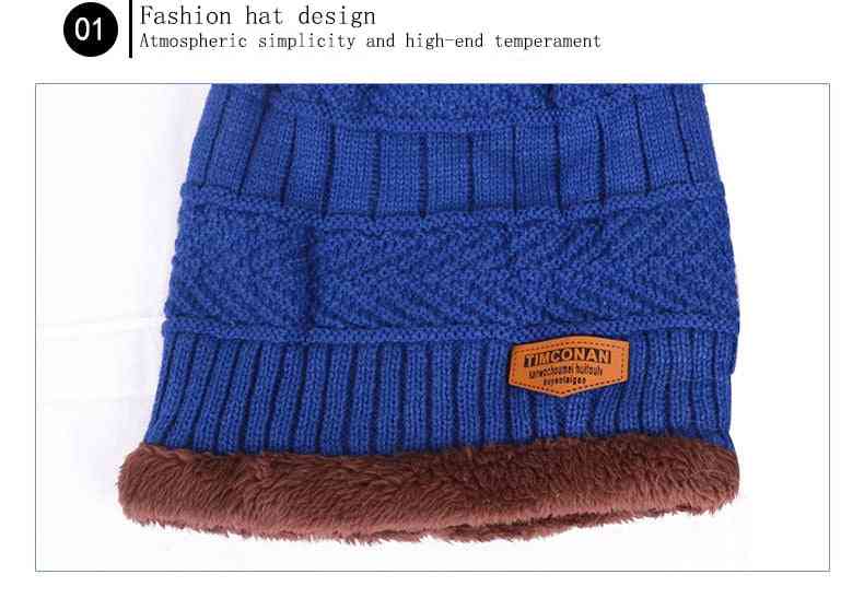 Autumn/winter Woolen Hat And Scarf