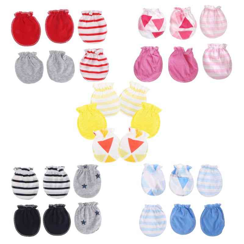 Anti Scratching Protection Gloves For Newborn Kids