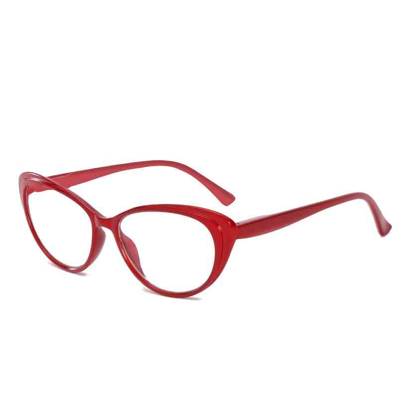 óculos de leitura clássicos para olhos de gato, lentes transparentes, óculos para presbiopia