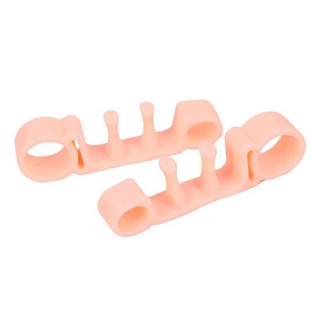 Silicone Gel Orthotics Stretchers Align Correct Overlapping Toes