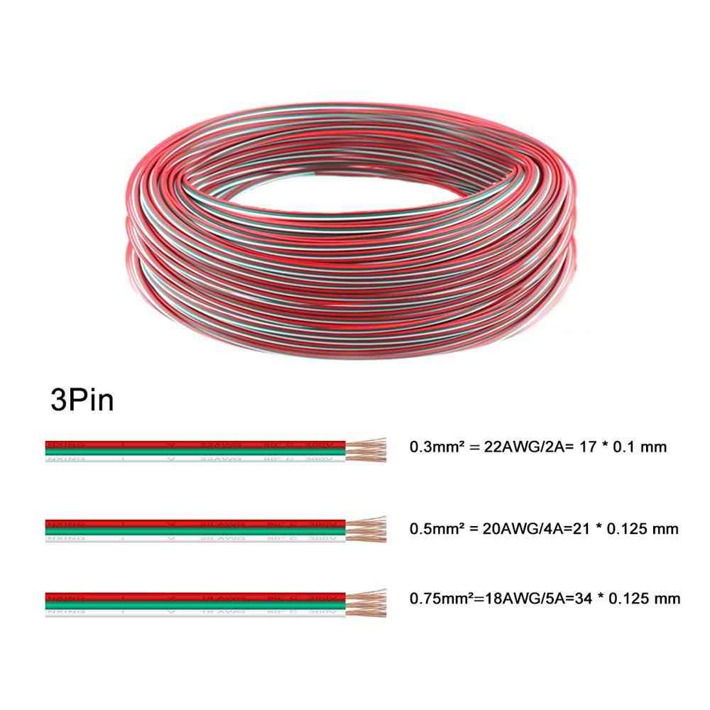 Electric Flexible Led Cable Connector Extension Wire