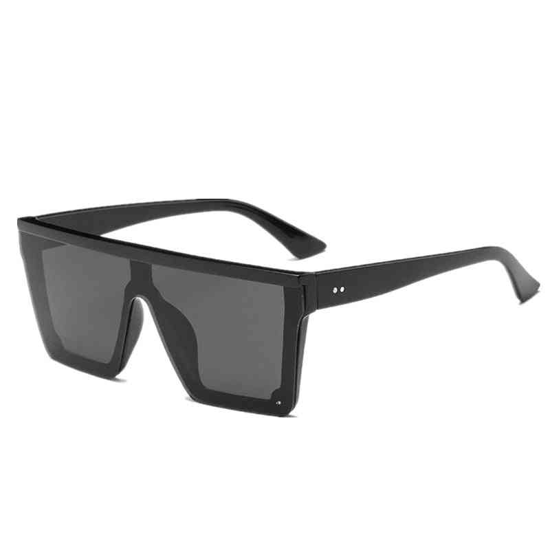 Flat Top Sunglasses, Square, Shades Gradient Cool Design For Mmen