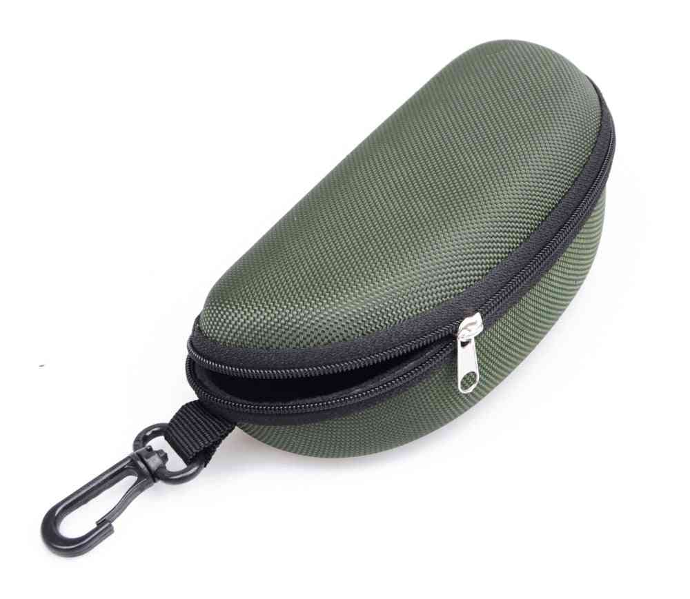 Unisex Hard Zipper Carry Case For Sunglasses